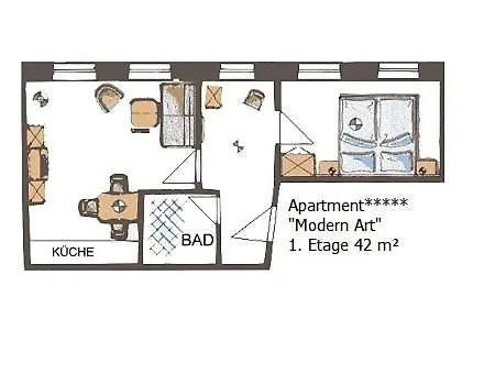 Haus Am Markt Apartment Konigstein in der Oberpfalz